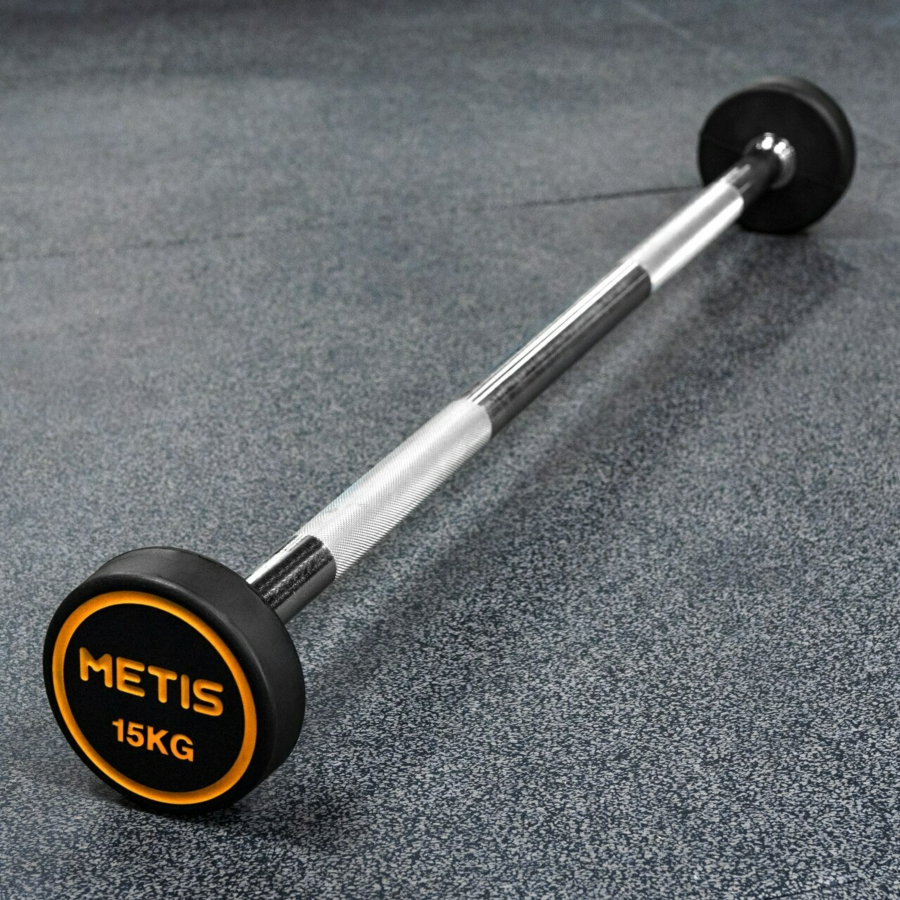 Metis Rubber Barbell Weights [15kg] | Net World Sports