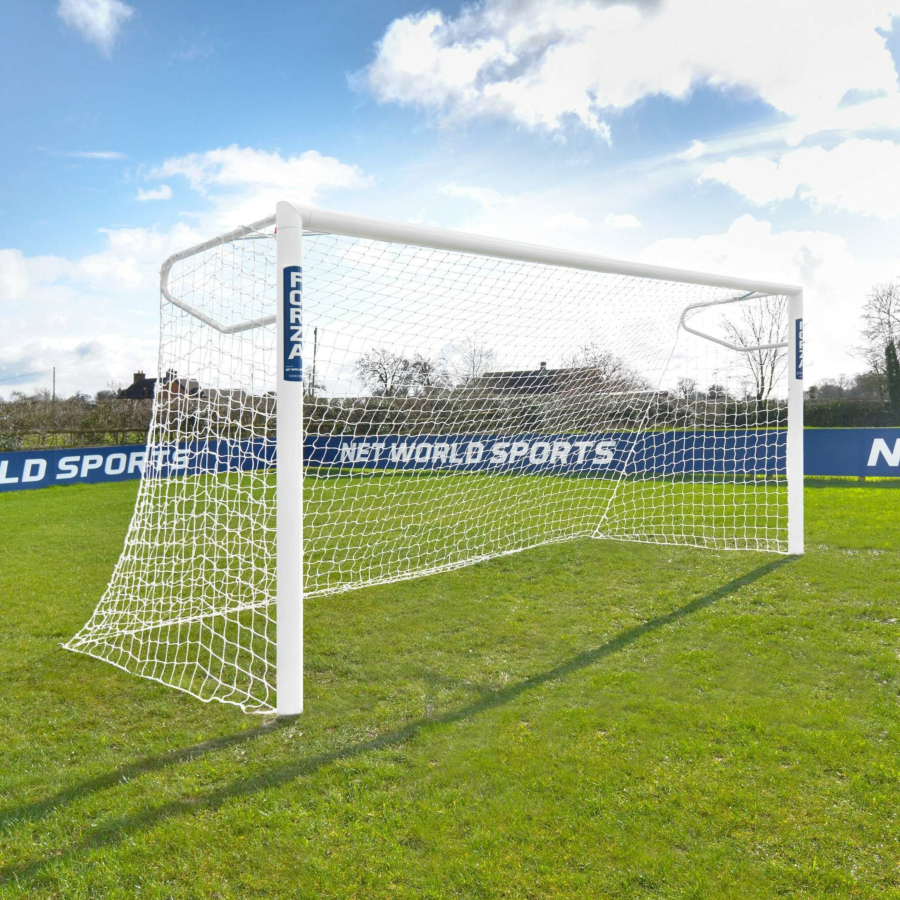 16 x 7 FORZA Alu110 Socketed Football Goals
