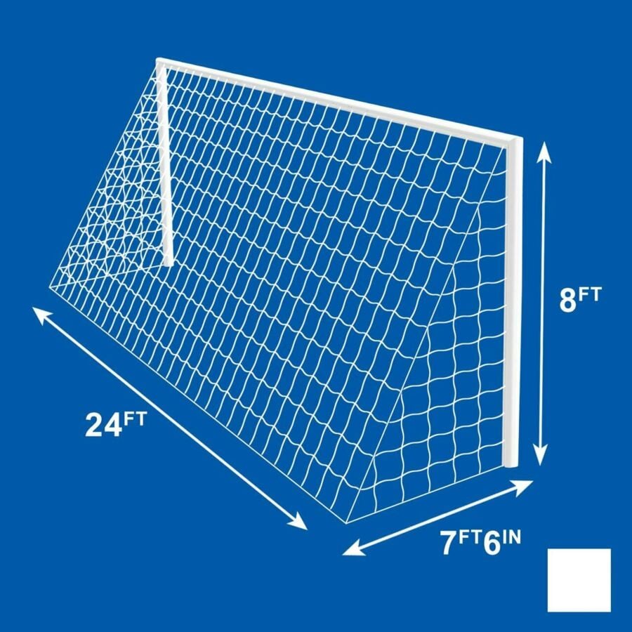 FORZA 24 x 8 Replacement Goal Nets | Net World Sports