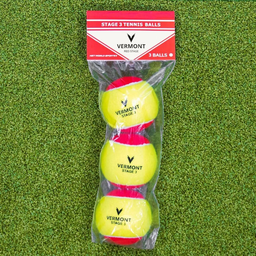 Mini Red Tennis Ball 3 Pack | Net World Sport