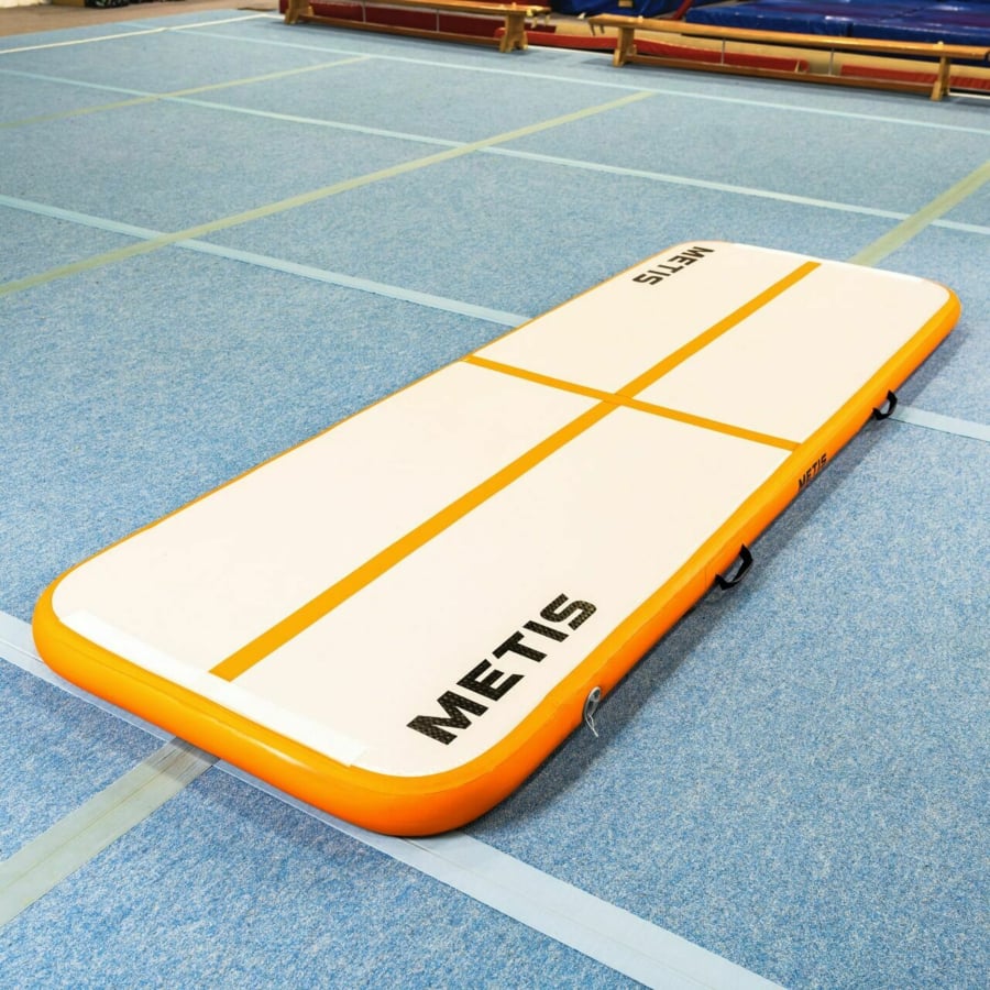 Tappetino Ginnastica Gonfiabile METIS 1m/3m/4m - Con Pompa, Borsa E Kit Riparazione - 2