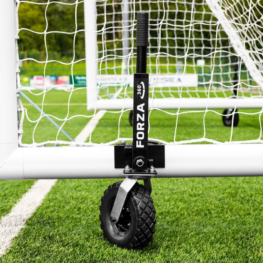 Aluminium Football Goal With 360 Wheels