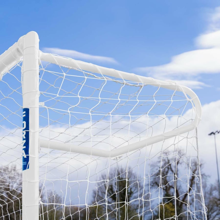 12 x 6 FORZA Steel76 Socketed Soccer Goal | Net World Sports