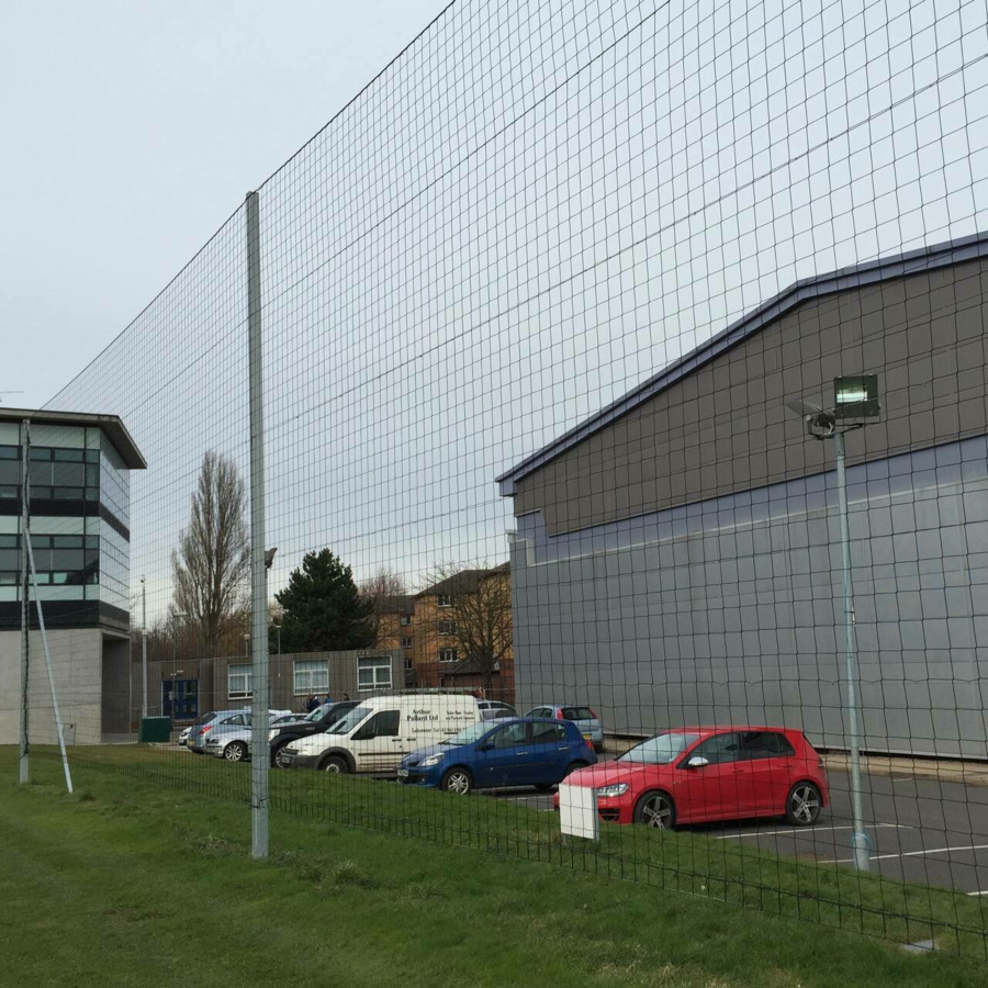 Ball Stop Net & Post System [8m High] - Permanent