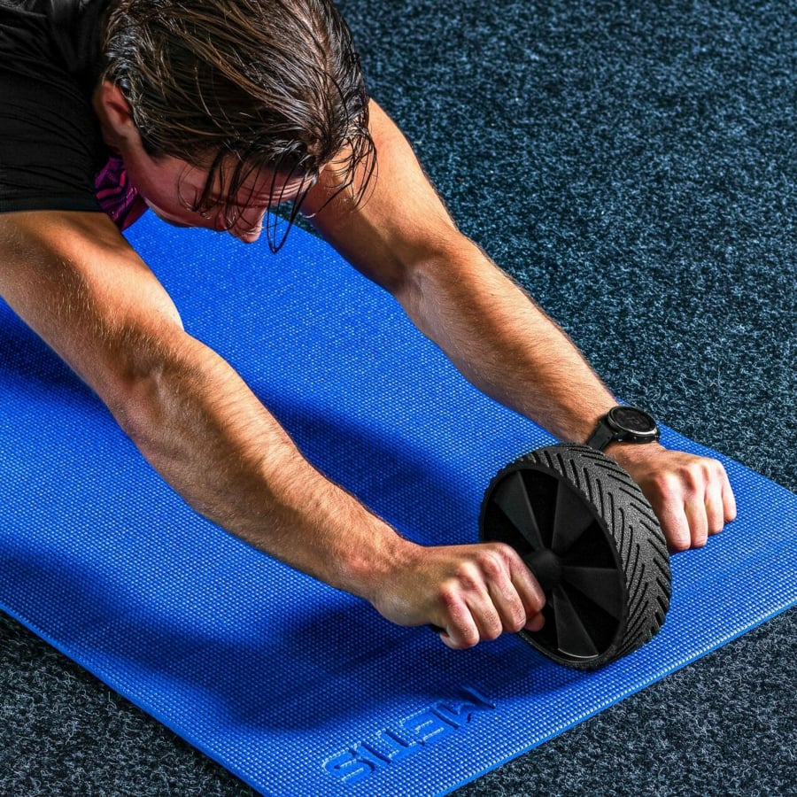 Roue Abdominale AB Roller Antidérapante - Entraînement Complet Abdos, Bras, Dos Et Épaules