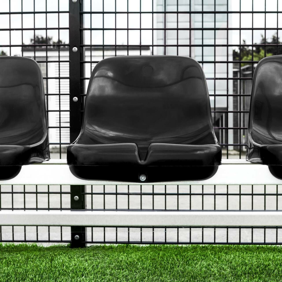 Professional Moulded HDPP Seats For Sports Shelters | Net World Sports