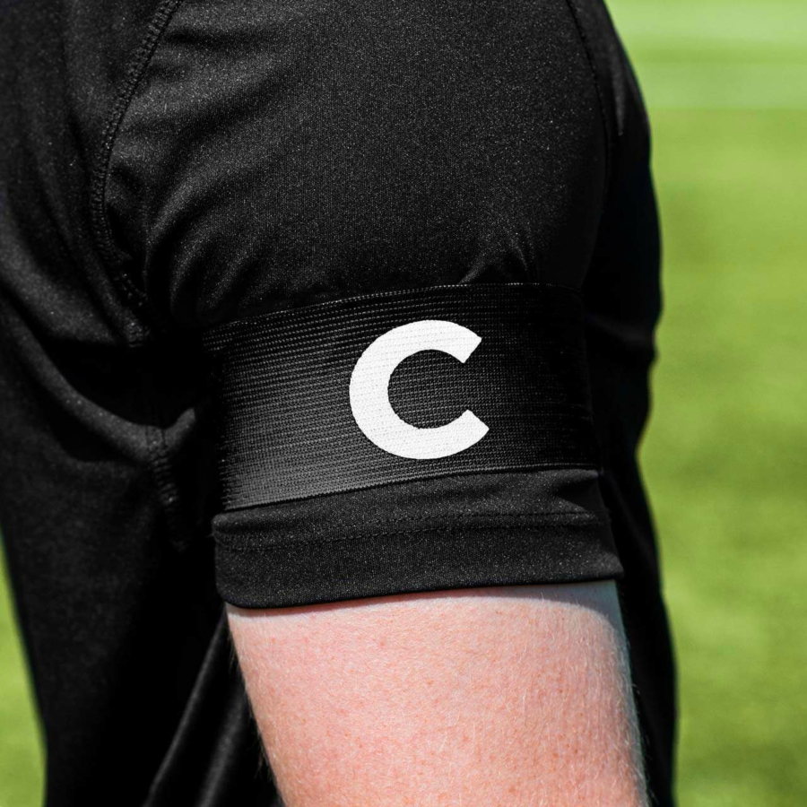 Black Rugby Captains Armband 