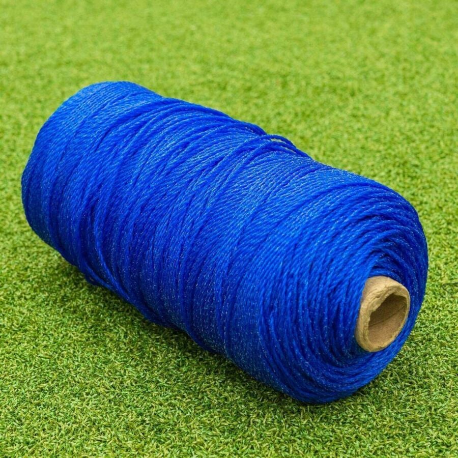 Ficelle De Marquage TITAN Pour Terrains De Sport En Herbe – Rouleau De Polyéthylène 200 M (orange) Ou 330 M (blanc/bleu) – Haute Visibilité