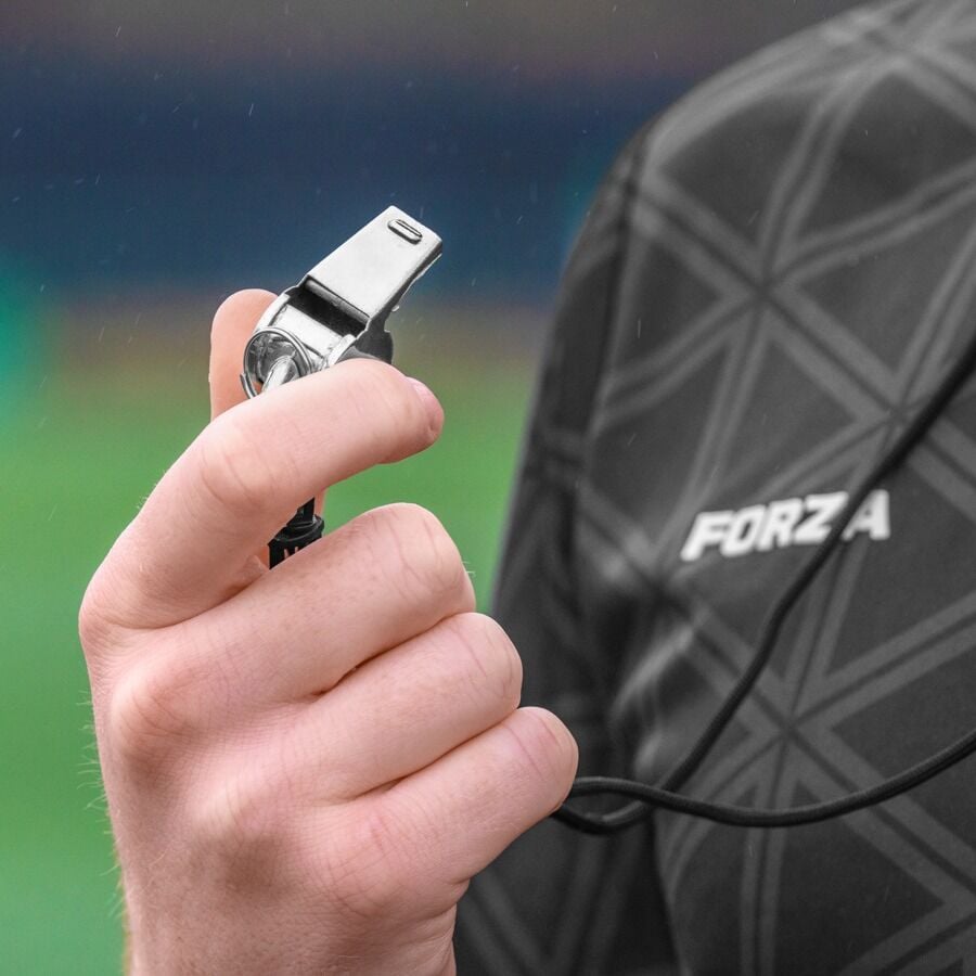 Fischietti Strass Dorati Con Catena - Set Da 2, Per Allenatori E Arbitri