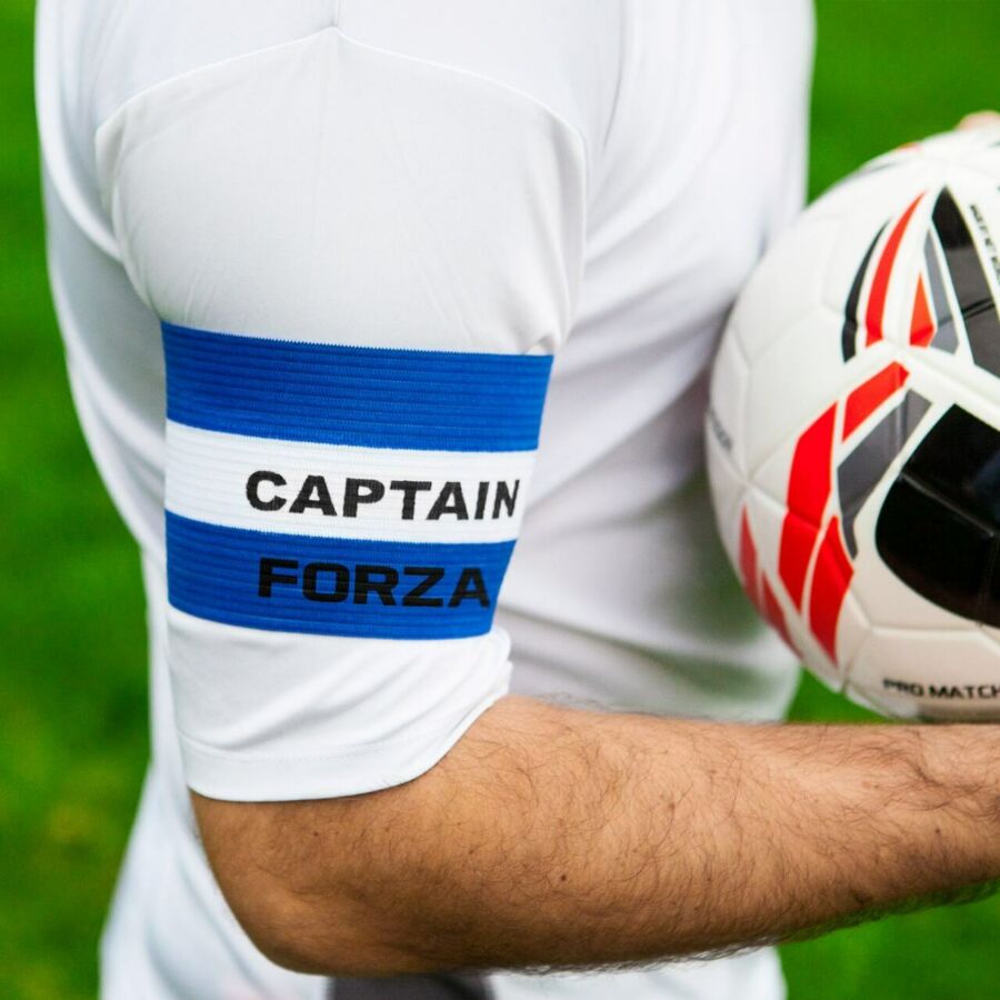 Best blue football armbands for captains