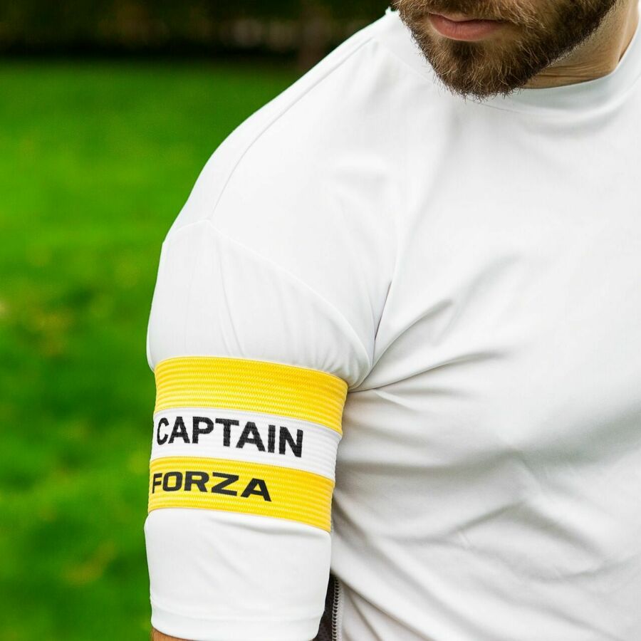 Yellow captains armbands