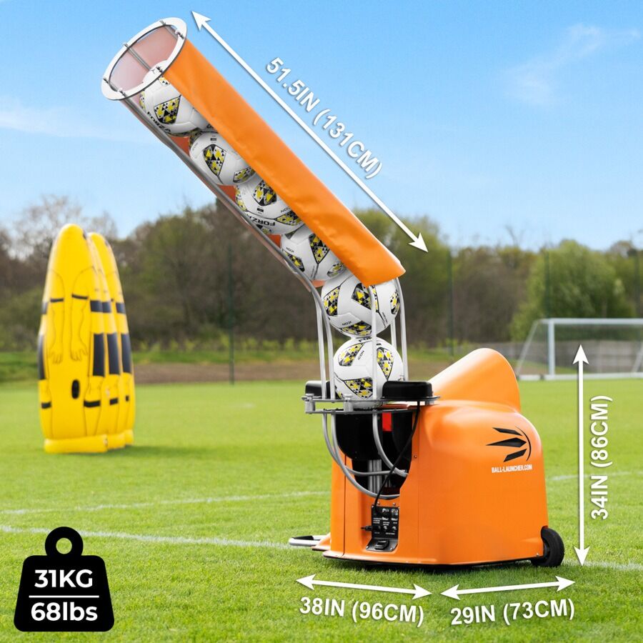 Ball Launcher Trainer - Soccer Ball Delivery Machine