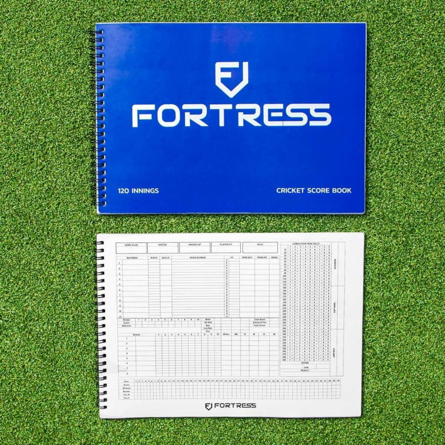 Professional FORTRESS Cricket Scorebook | Net World Sports