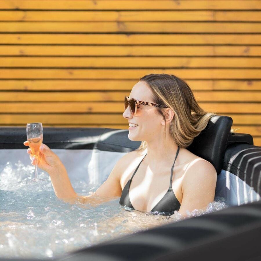 15 Portabicchieri Gonfiabili Per Piscina Con Pompa: Set Unicorno, Cigni, Fenicotteri E Frutta Per Feste Estive - 4