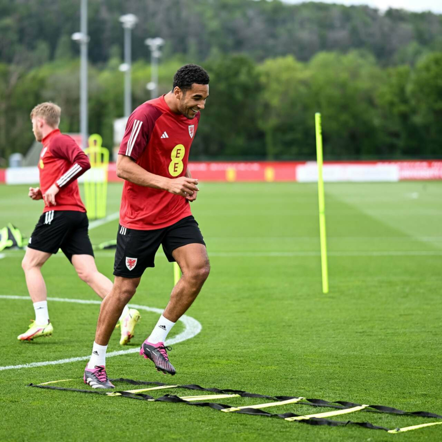 Ben Cabango FA Wales x FORZA Speed & Agility Training Ladder
