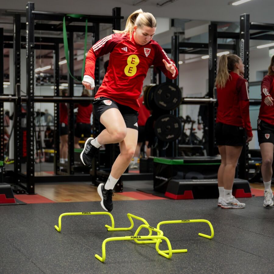 FORZA Speed Agility Training Hurdles x FA Wales Women
