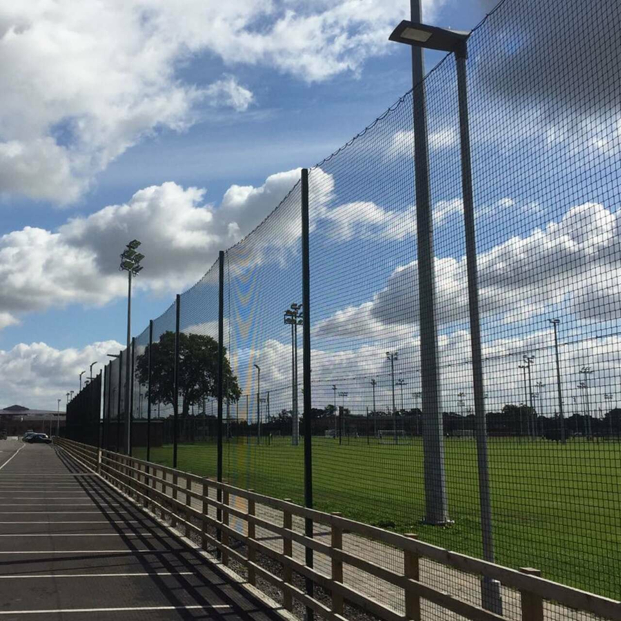 Ball Stop Net & Post System [8m High] - Permanent