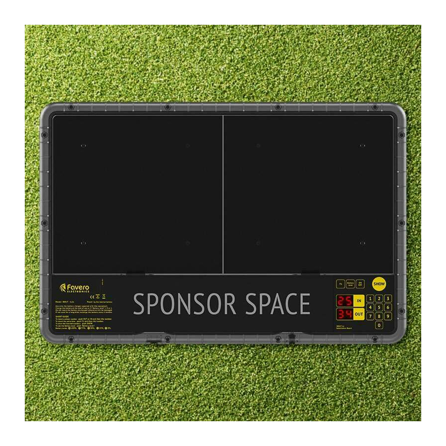 Electronic Football Substitution Board