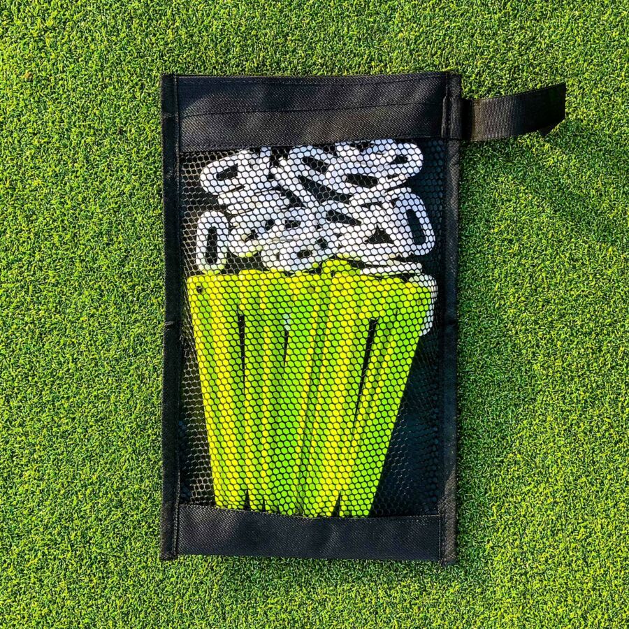 Plastic Net Pegs - 10 Pack with Peg Bag