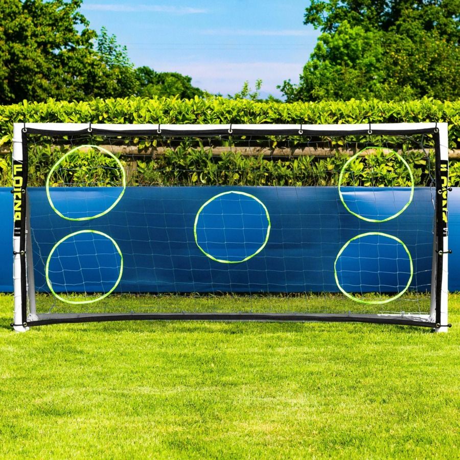 Goal Star Portería De Fútbol Emergente 120x80x80 Cm – Montaje Automático, Plegable, Con Clavijas Y Bolsa De Transporte