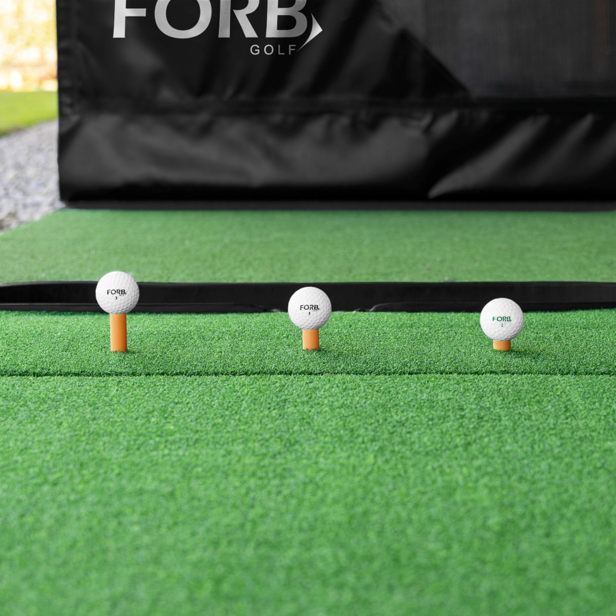 Pro Hitting Mat With Rubber Golf Tees | Net World Sports