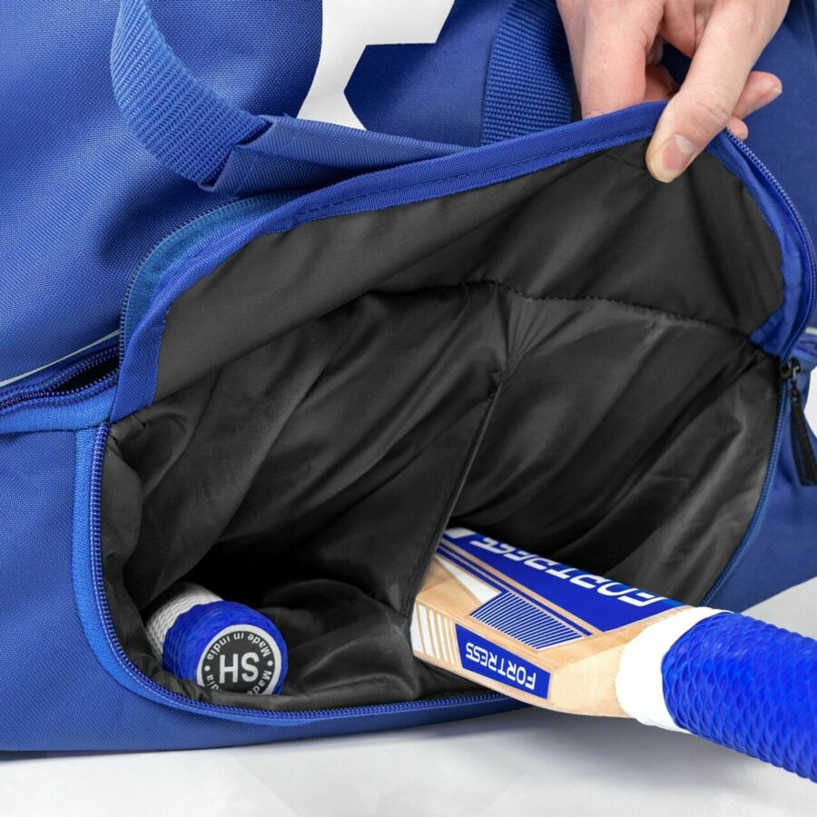 Lower padded section can store 2 cricket bats