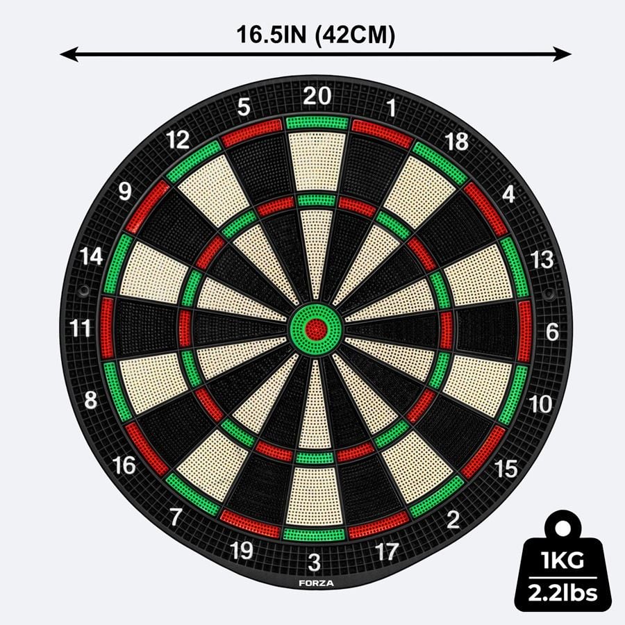FORZA Soft Tip Dartboard | Net World Sports