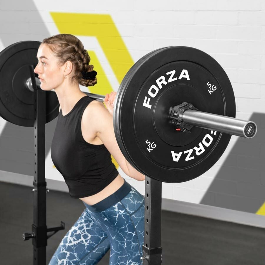 Ise Cage De Squat Support De Squat Réglable,rack De Squat, Charge Max.200kg à Prix