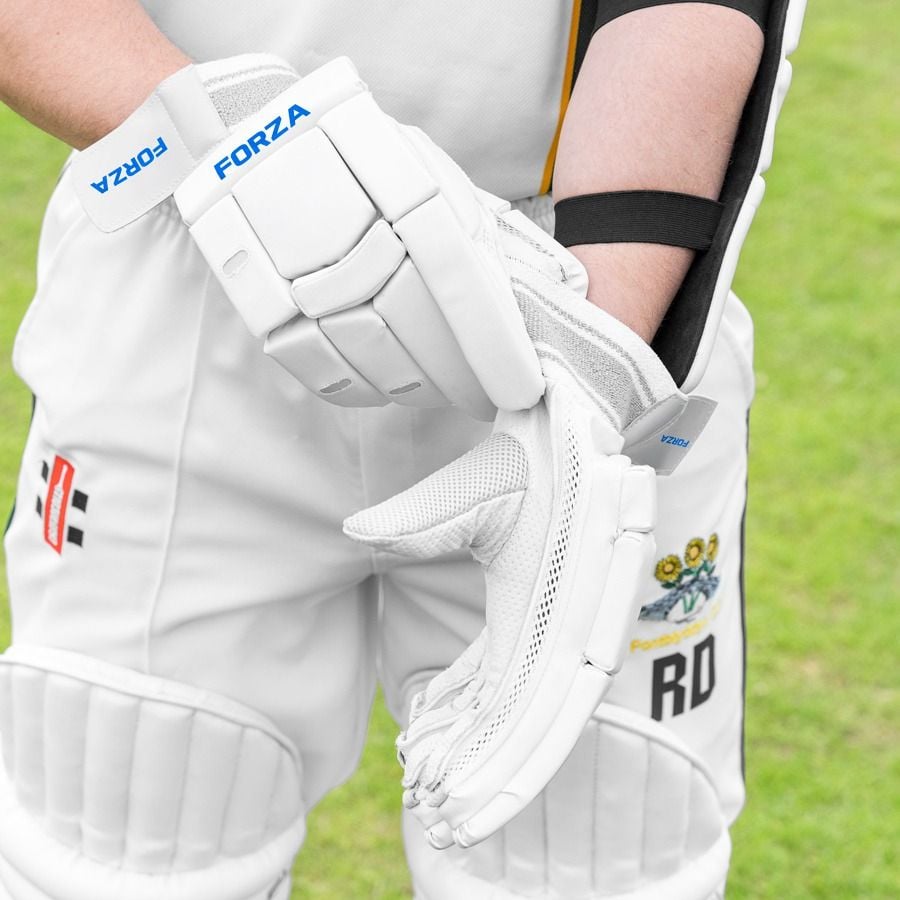 Combat Sports Premium G3 Youth Large Guanti Da Battuta Bianchi E Azzurri – Nuovo Magazzino (NOS) – Baseball E Softball