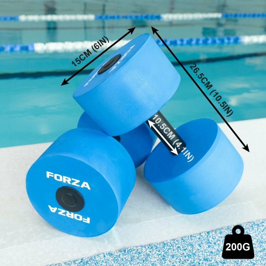 FORZA Aqua Dumbbells - Blue