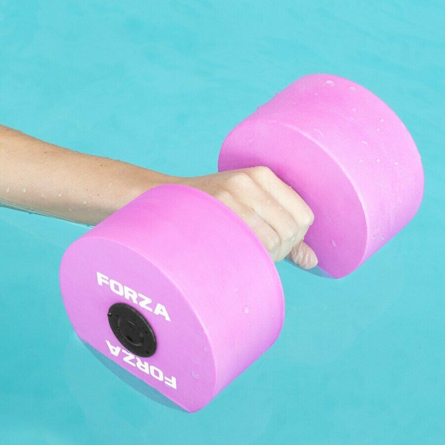FORZA Aqua Dumbbells with ergonomic grip