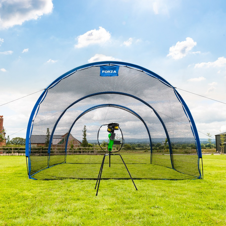 Pop-Up Baseball Batting Cage For The Backyard