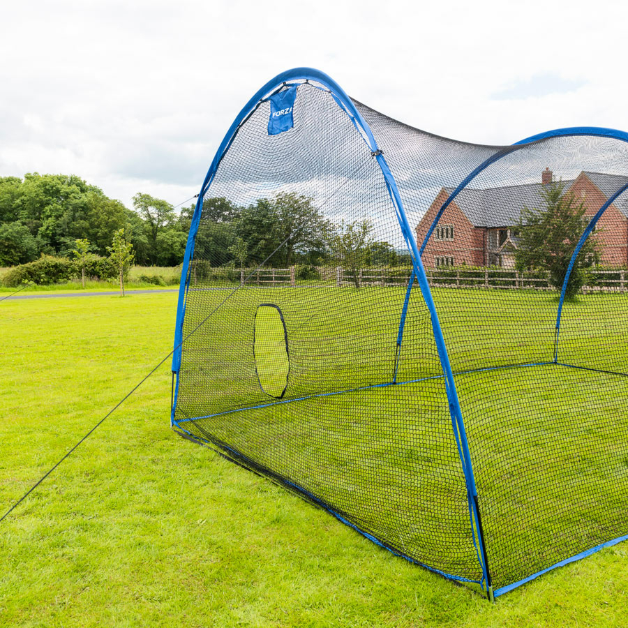 Pop-Up Baseball Batting Cage For The Garden