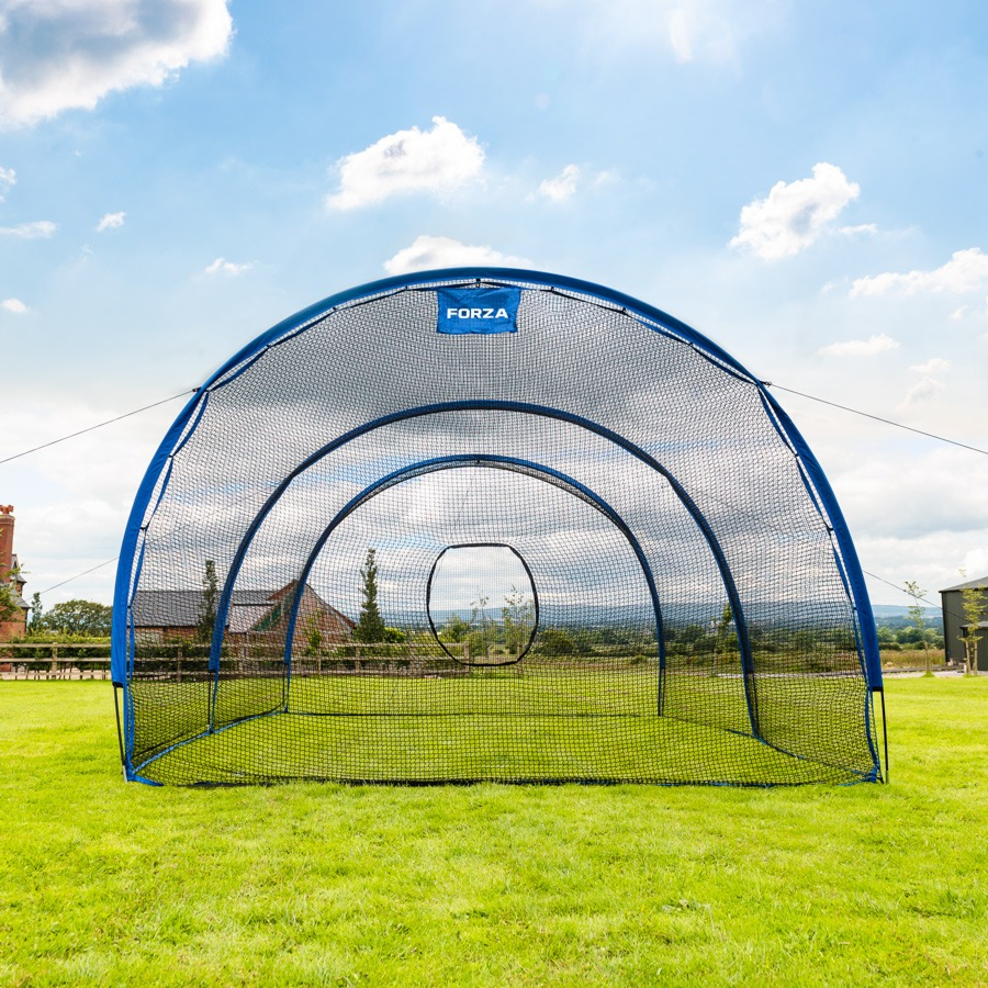 Pop-Up Baseball Batting Cage For The Garden & The Backyard