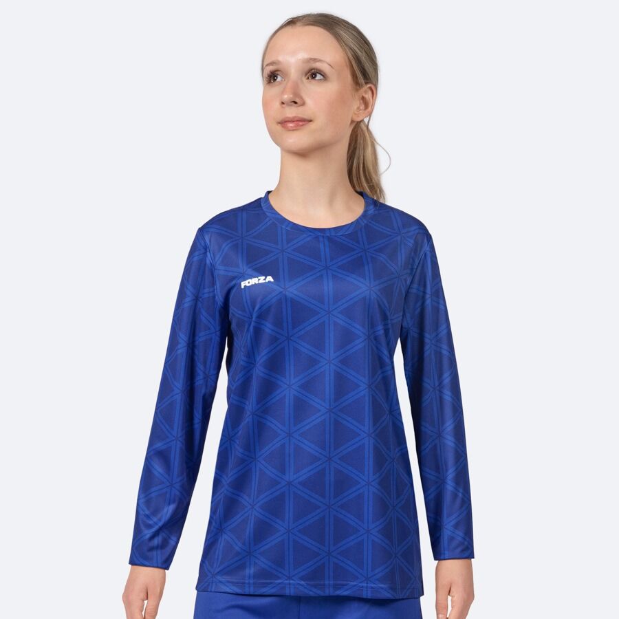 FORZA Kids'/Junior Geo Long Sleeve Soccer Jerseys [Ages 5-14]