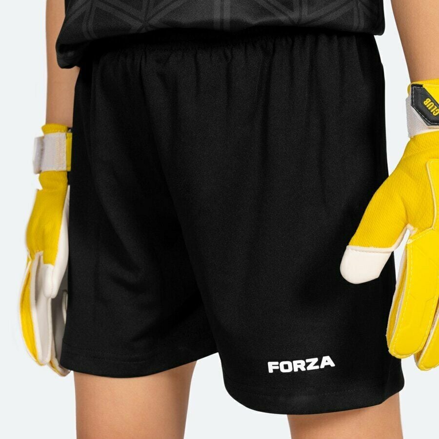 Black Kids' Goalkeeper Shorts 