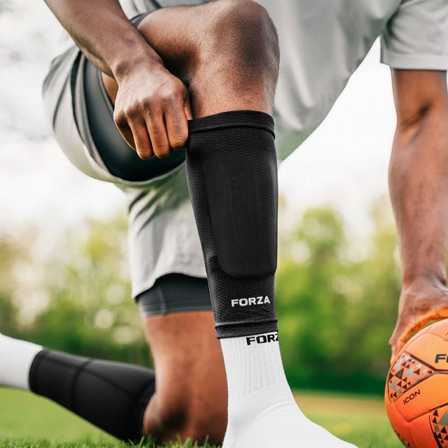 FORZA Pro Shin Guards With Sleeves | Net World Sports