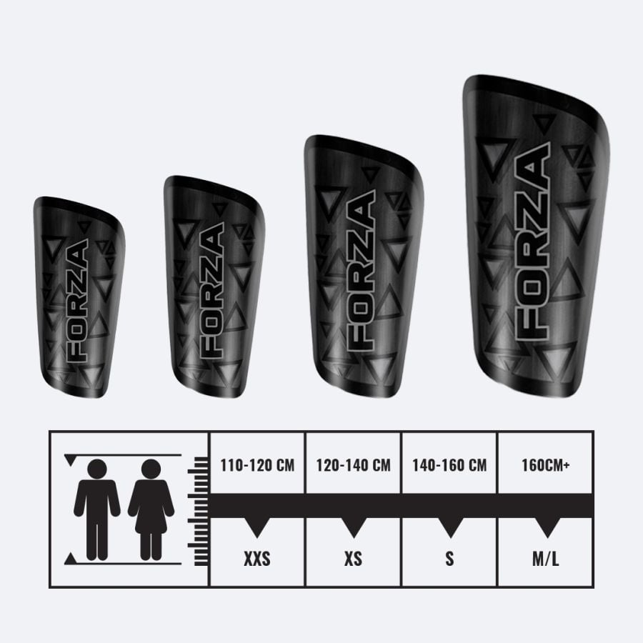 FORZA Pro Shin Guards With Sleeves | Net World Sports