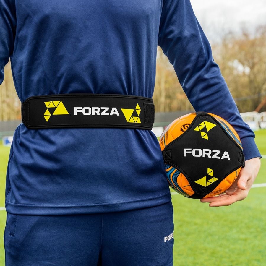 Clocean Cintura Da Calcio Con Doppio Anello A D - 152cm - In Poliestere E Acciaio Inox Per Uomo, Donna E Bambino