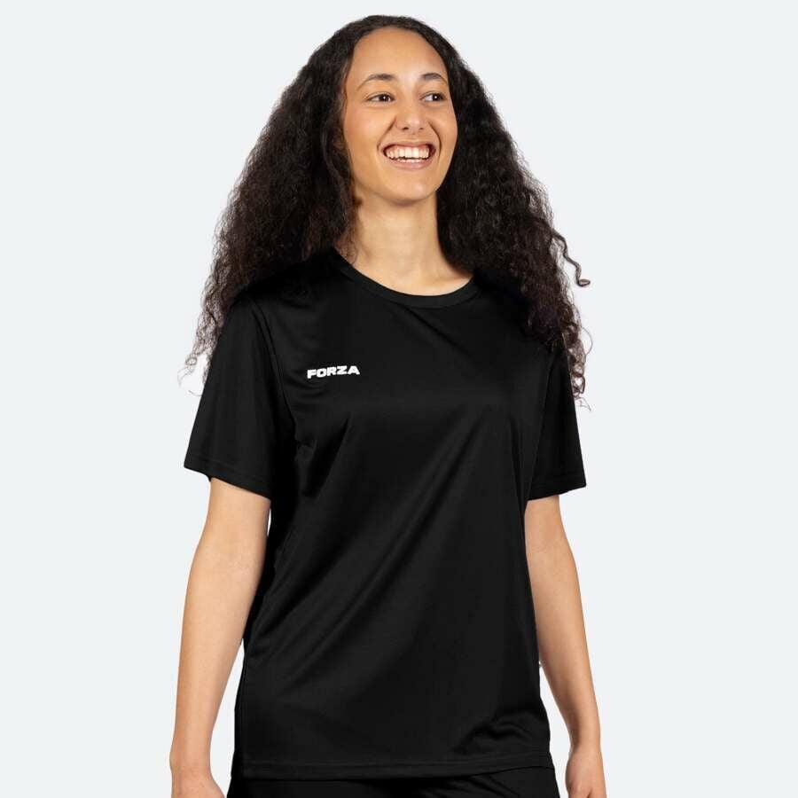 women's black football uniform