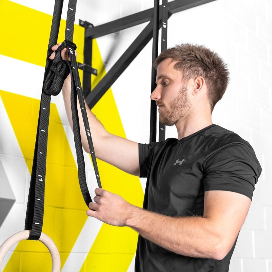 FORZA Wooden Gym Rings | Net World Sports