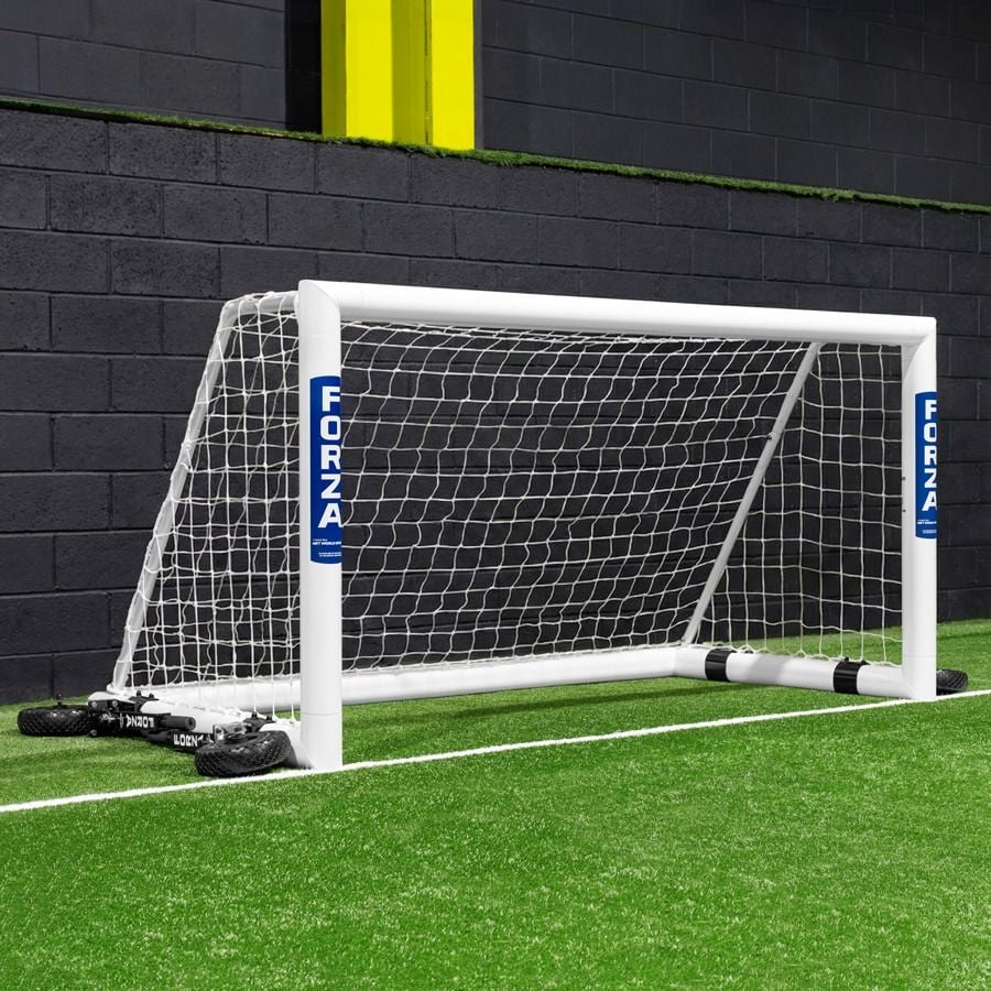 8 x 4 forza alu110 freestanding football goal