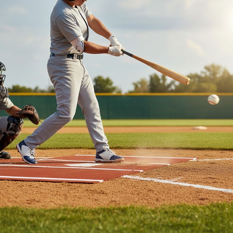 10 x 3.8 ft Tapis de frappe de baseball et softball, marbre, vert