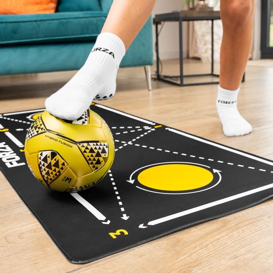 Indoor Football FORZA Elite Football Training Mat – 130x60cm Control ...