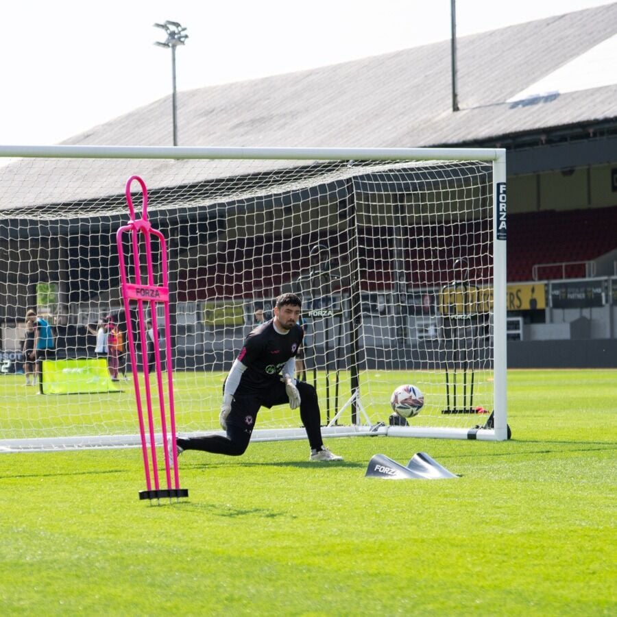 Single Line FORZA GK Field Hockey Deflection Ramp - Goalkeeper Training ...