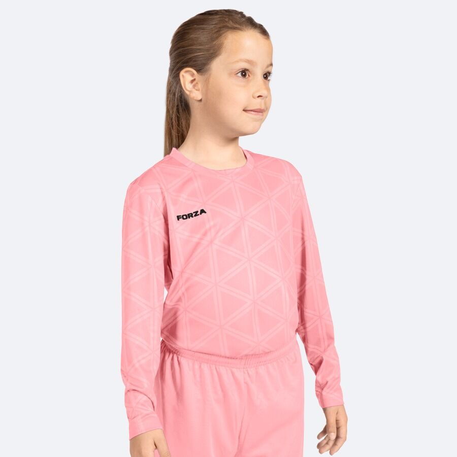 FORZA Kids'/Junior Geo Long Sleeve Soccer Jerseys [Ages 5-14]
