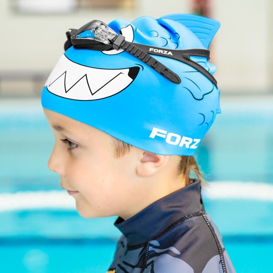 Bonnets De Natation Personnalisés Pour Enfants - Tissu élastique à Séchage Rapide, Avec Nom - 5 Tailles, Pour Piscine, Plage - 8