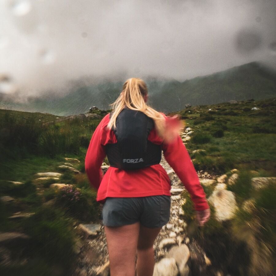 FORZA Gilet D'Hydratation Course Léger Unisexe - Poches Avant, Réfléchissant, Réglable - Jogging, Trail, Marche (S/M/L)