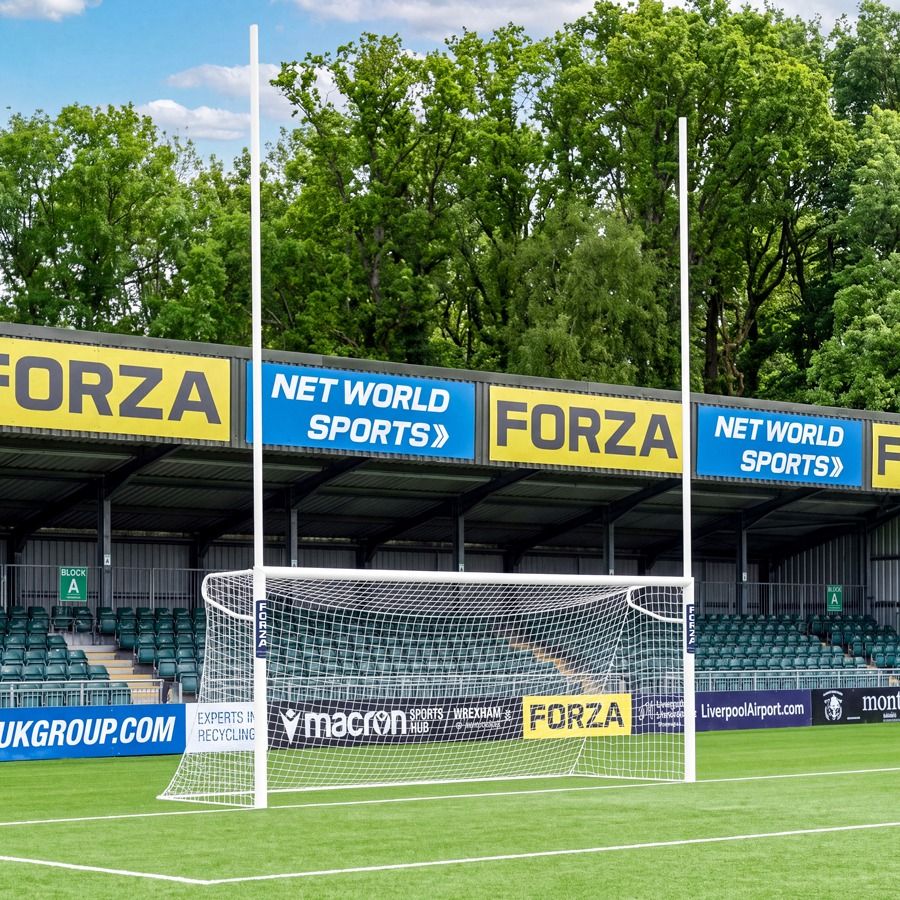 21 x 8 FORZA Alu110 Socketed Gaelic Goal | Net World Sports