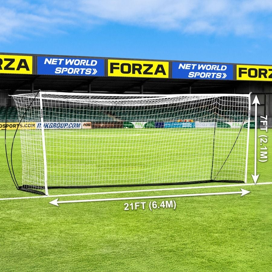 21 x 7 FORZA ProFlex Pop Up Soccer Goal | FORZA USA